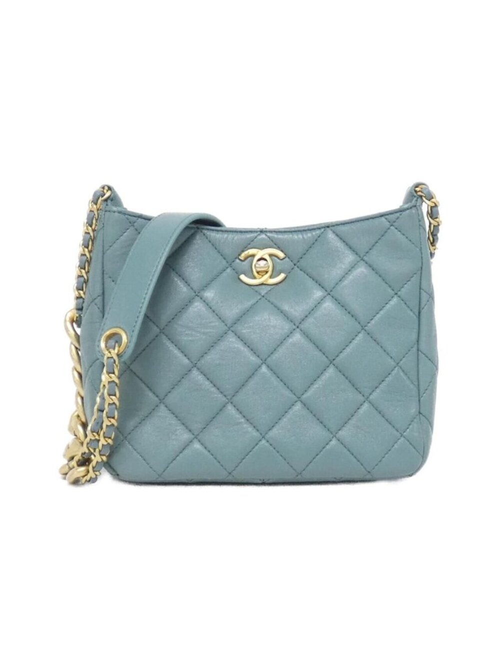 Chanel Shoulder Bag Green